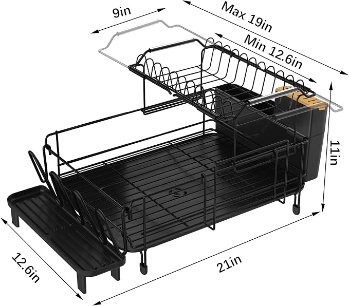 Runnatal Large Dish Drying Rack - Image 2