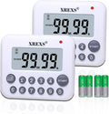 XREXS Digital Kitchen Timer Magnetic Countdown Up Cooking Timer Clock by XREXS