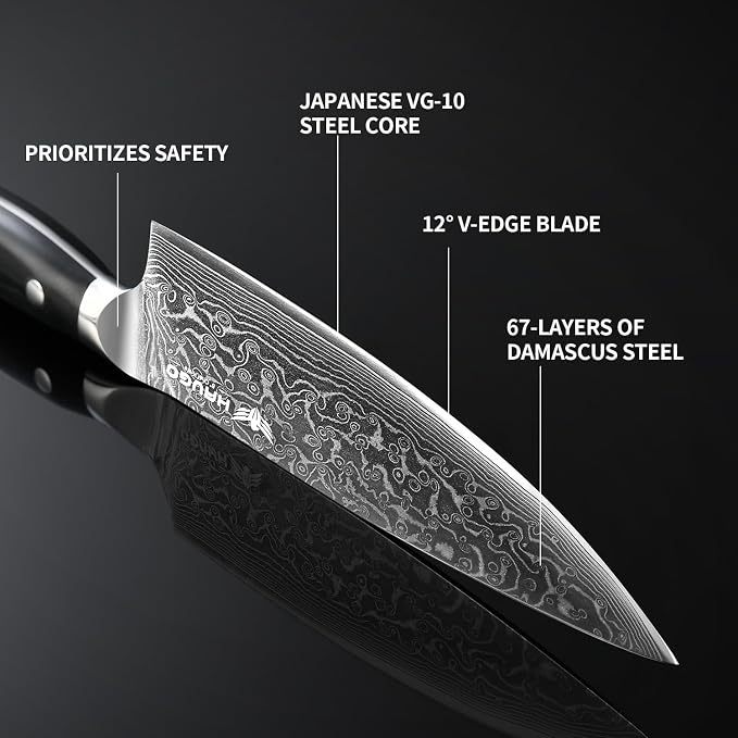 Damascus Knife Set - Image 5