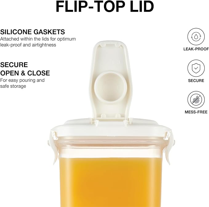 LocknLock Aqua Fridge Door Water Jug | Clear Pitcher | BPA Free Plastic Pitcher - Image 5