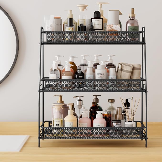 Vintage 3 Tier Spice Rack Organizer - Image 6
