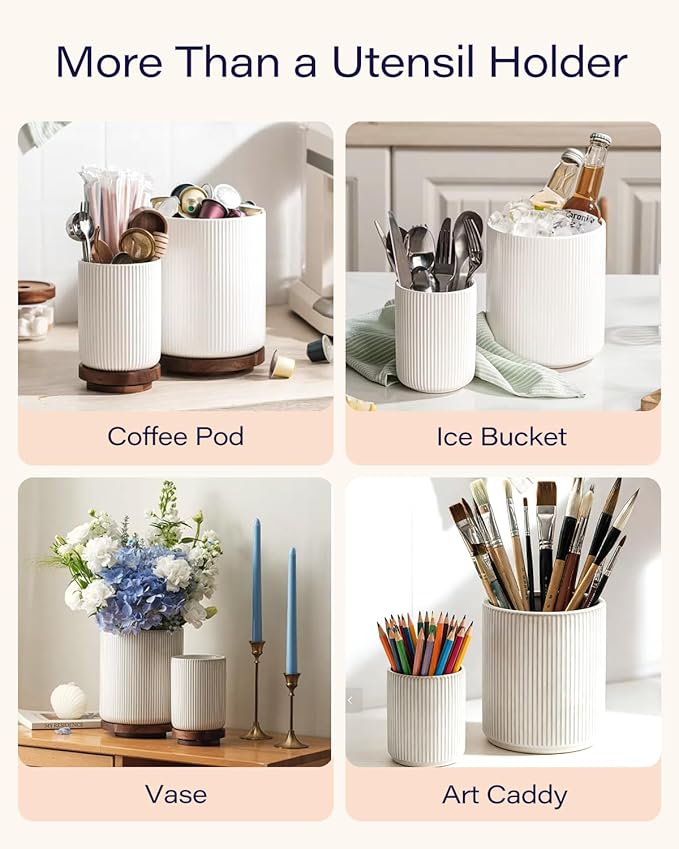 getstar Large Rotating Utensil Holder - Image 5
