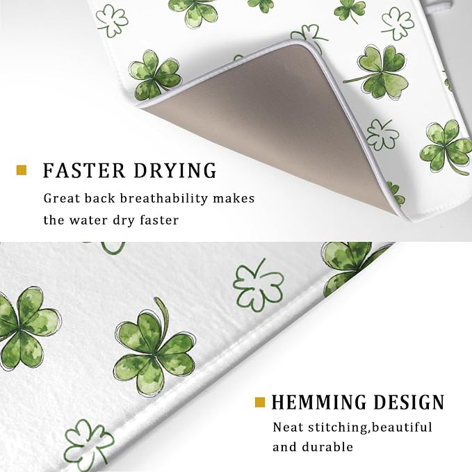 St Patricks Day Dish Drying Mat - Image 3