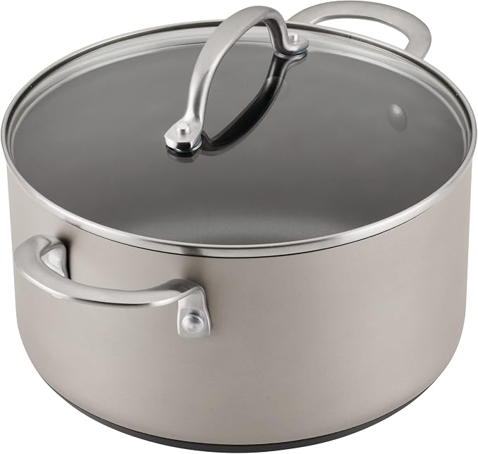 Anolon Achieve Hard Anodized Nonstick Cookware Pots and Pans Set, 9 Piece - Image 10