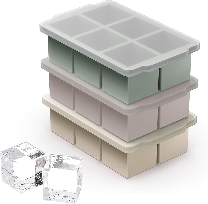 VLM 3 Packs Large Ice Cube Molds by VLM