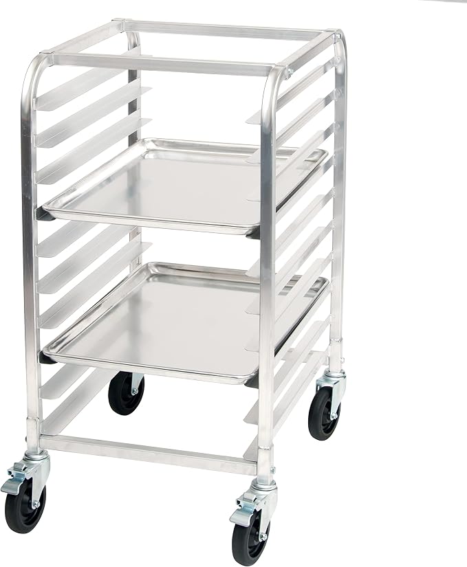 Winco 10-Tier Aluminum Sheet Pan Rack - Image 2