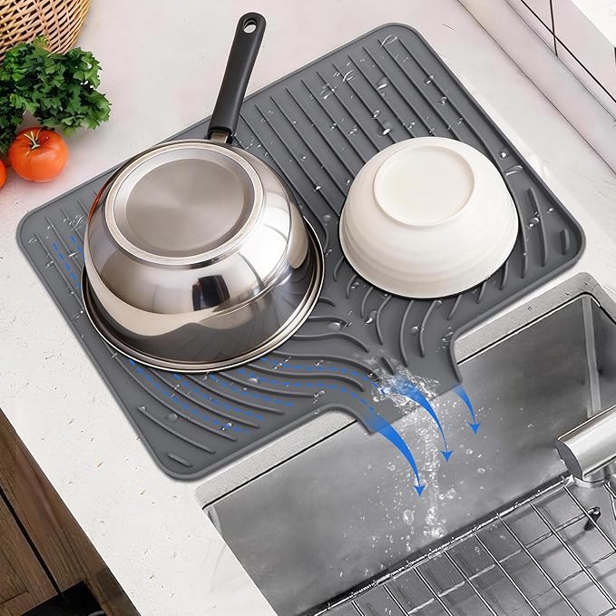 JACZZO Silicone Dish Drying Mat by JACZZO