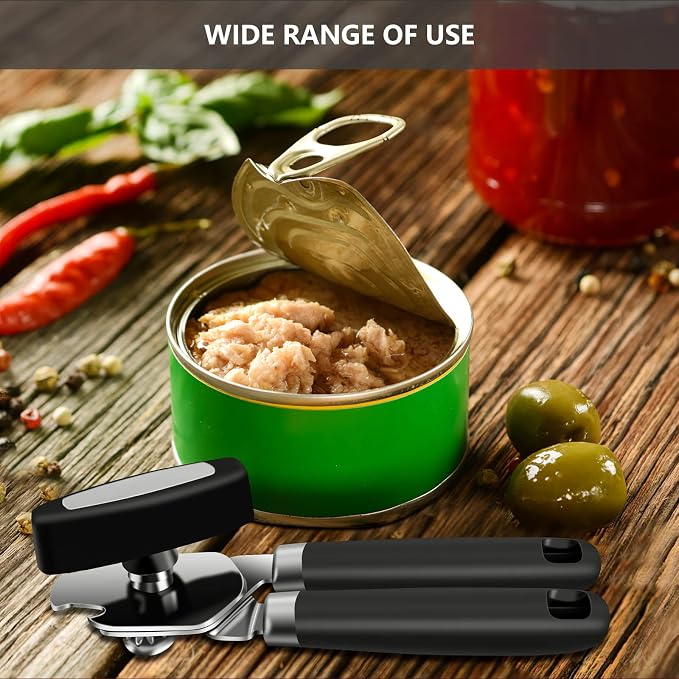 Can Opener, Professional 3-In-1 Multifunctional Manual Can Openers Bottle Opener - Image 7