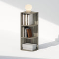 Furinno Reed Corner Shelf, 3-Tier Corner Bookshelf, Book Shelf, Corner Shelves by Furinno-FitsYourSpaceFitsYourBudget
