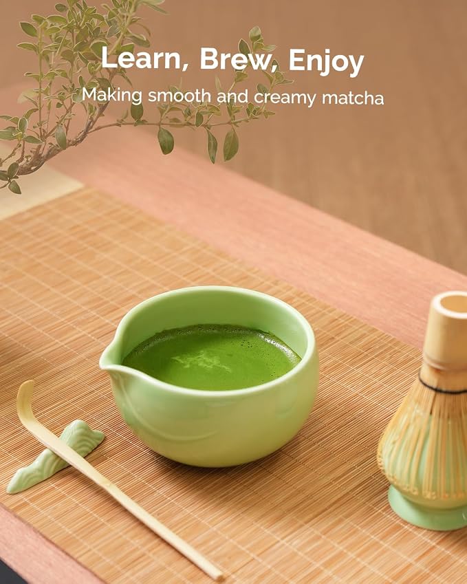 Maestri House Matcha Whisk Set, 7-Pc Complete Matcha Kit - Image 5
