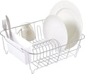 Sweet Home Collection Metal 2 Piece Dish Drying Rack Set Drainer by SweetHomeCollection