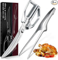 HUUSK Kitchen Scissors and Cooking Tong Set by HuuskKnife