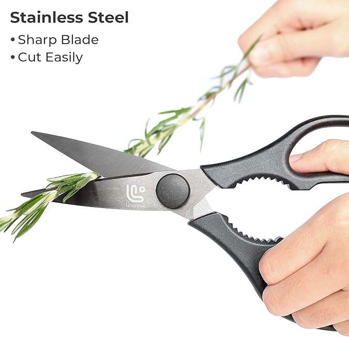 Linoroso Kitchen Shears Heavy Duty Kitchen Scissors - Image 3