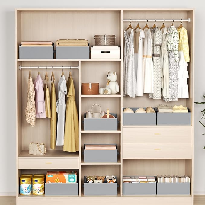 DIMJ Closet Storage Bins 8 Pack - Image 6