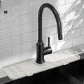Silicone Faucet Mat for Kitchen Sink – Gen 2 Splash Guard by Meiliweser