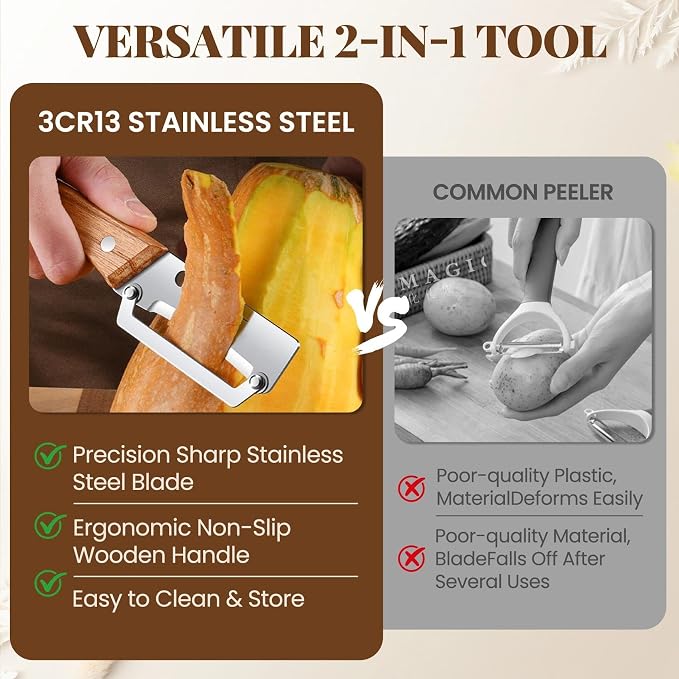 Multifunctional Vegetable Peeler, Premium Vegetable Peeler - Image 4