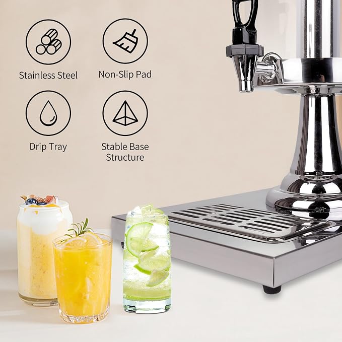 Drink Dispensers for Parties, Cold Beverage Dispenser - Image 4