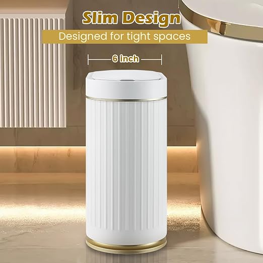 SYNCVIBE Bathroom Trash Can - Image 3