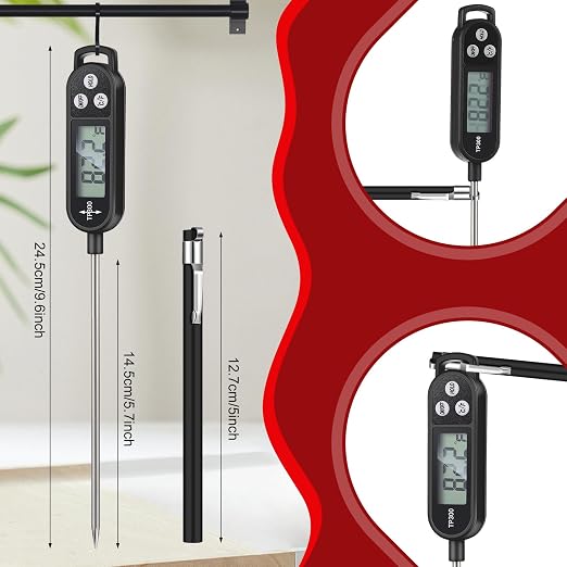 Copkim 6 Pcs Meat Thermometer Food Thermometer - Image 2