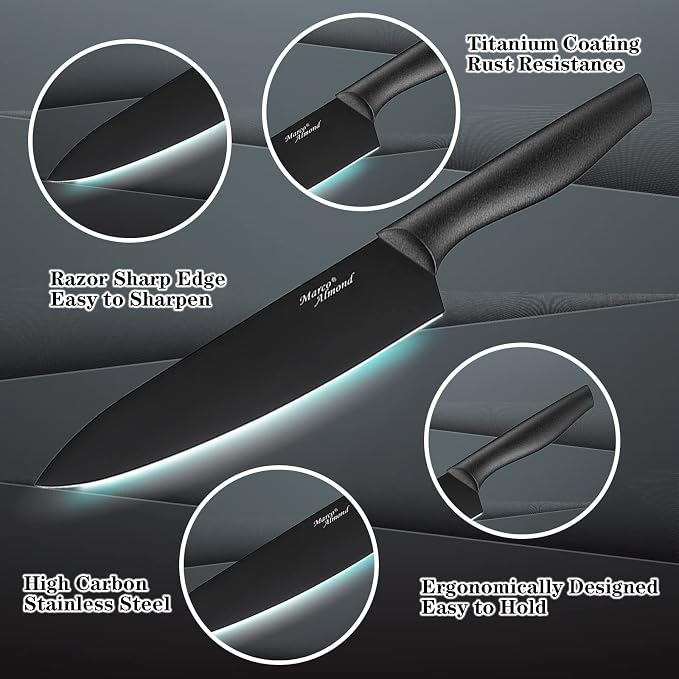 Kitchen Knife Set, KYA38 12-Piece Kitchen Knives Set - Image 3