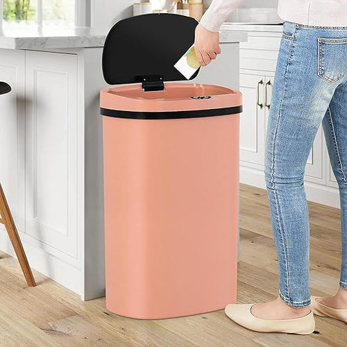 13 Gallon Trash Can | 50L Sensor Automatic Kitchen Trash Can by Home
