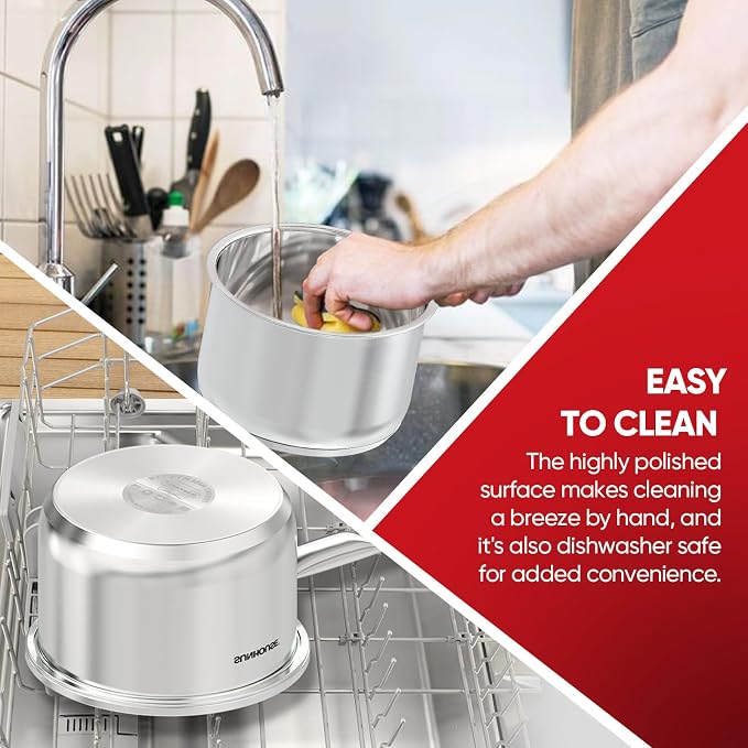 SUNHOUSE – 1.5 Quart Stainless Steel Sauce Pan - Image 8