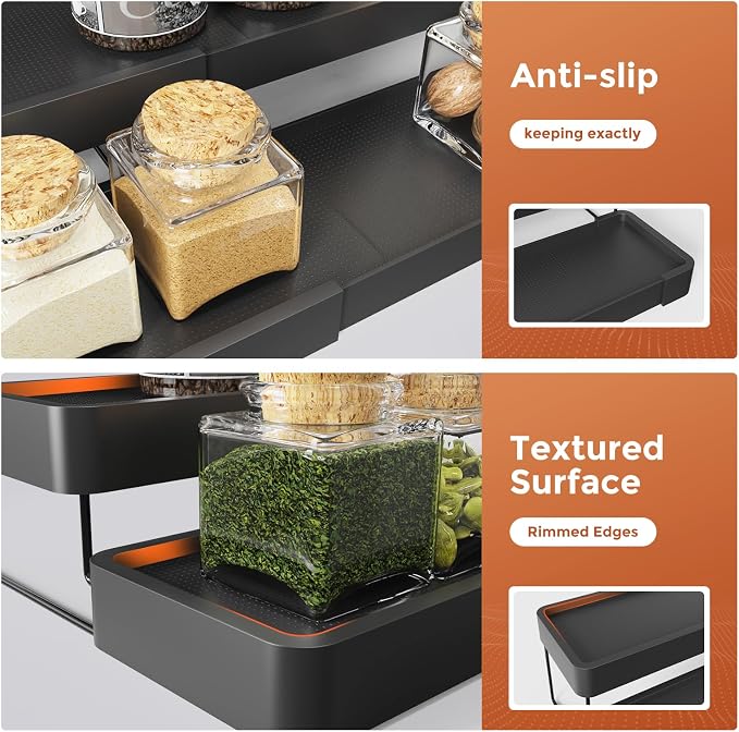 Expandable Spice Rack Organizer - Image 9