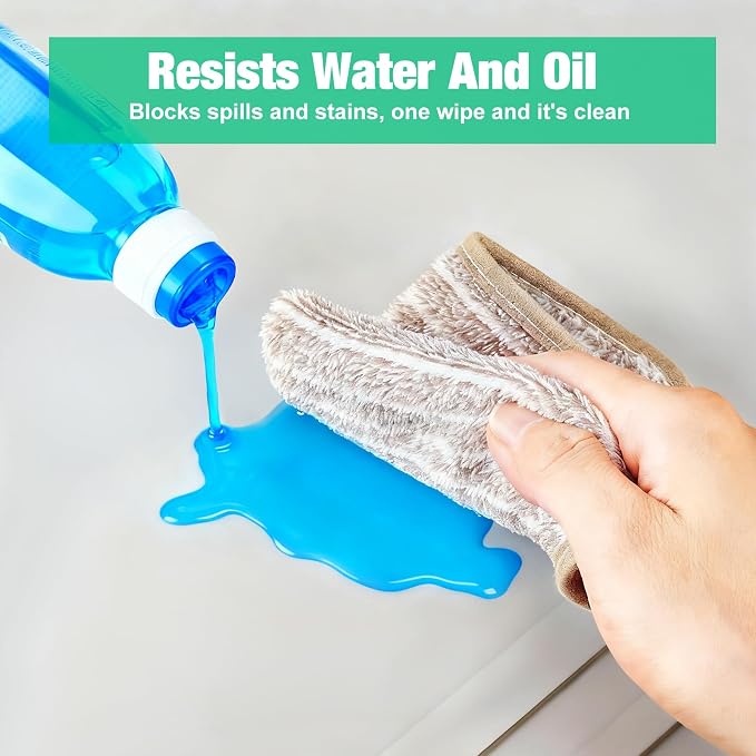 Aisslro Under Sink Mat 34" X 22", Waterproof Silicone Cabinet Organizer - Image 3