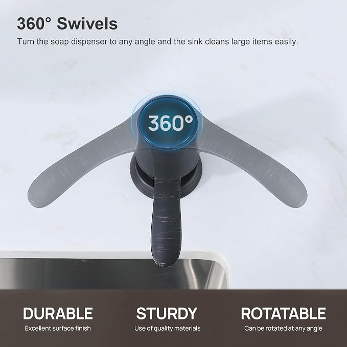 GAGALIFE Kitchen Sink Soap Dispenser - Image 4