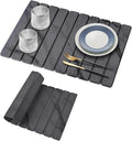 Large Stone Dish Drying Mats for Kitchen Counter, Drying Collapsible Dish by tdcokhe