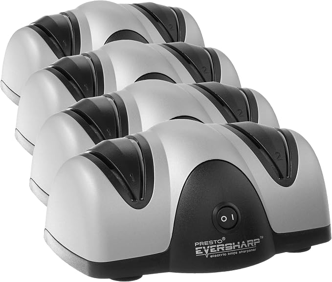 Presto 08800 EverSharp Electric Knife Sharpener, 2-Stage System by PRESTO