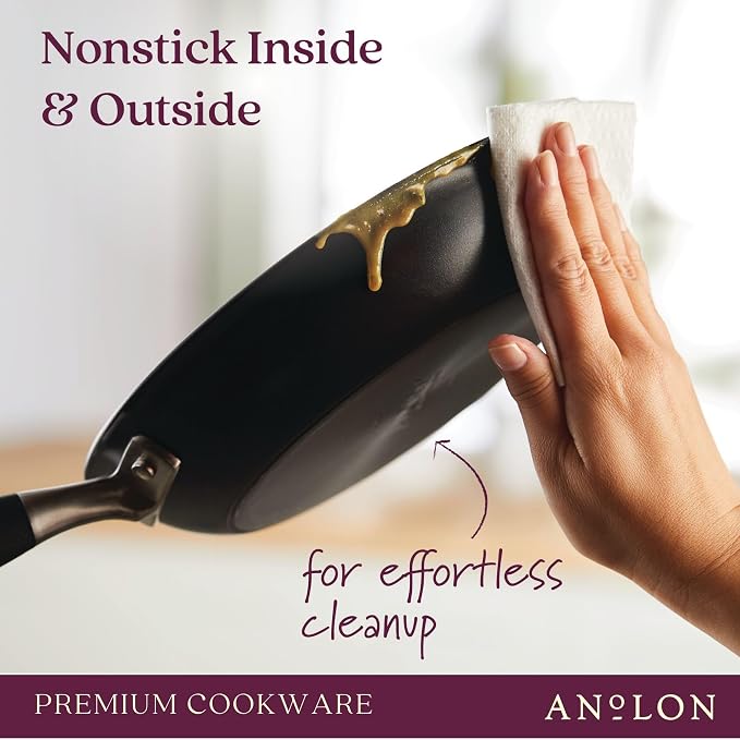 Anolon Advanced Home Hard-Anodized Nonstick Skillets - Image 5
