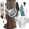 Cambom Rotary Cheese Grater Hand Crank Cheese Shredder by Cambom