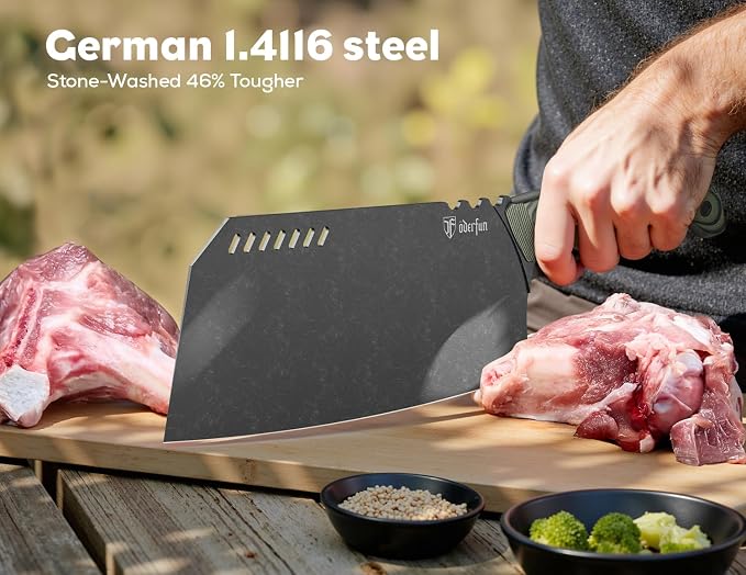 9 Inch Meat Cleaver - Image 2