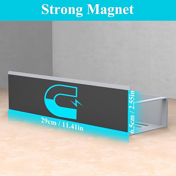 HuggieGems 4 Pack Magnetic Spice Storage Rack Organizer - Image 3