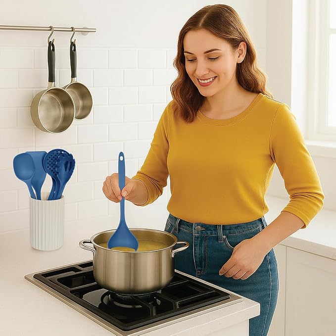 Glad Kitchen Utensils Set, Spaghetti Server, and Turner Spatula Set - Image 6