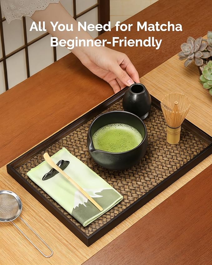Maestri House Matcha Whisk Set, 7-Pc Complete Matcha Kit - Image 7