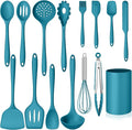 Homikit Silicone Cooking Utensils Set, 15-Piece Nonstick and Heat Resistant by Homikit
