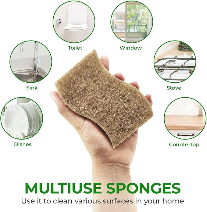 AIRNEX Natural Kitchen Sponges - Image 7