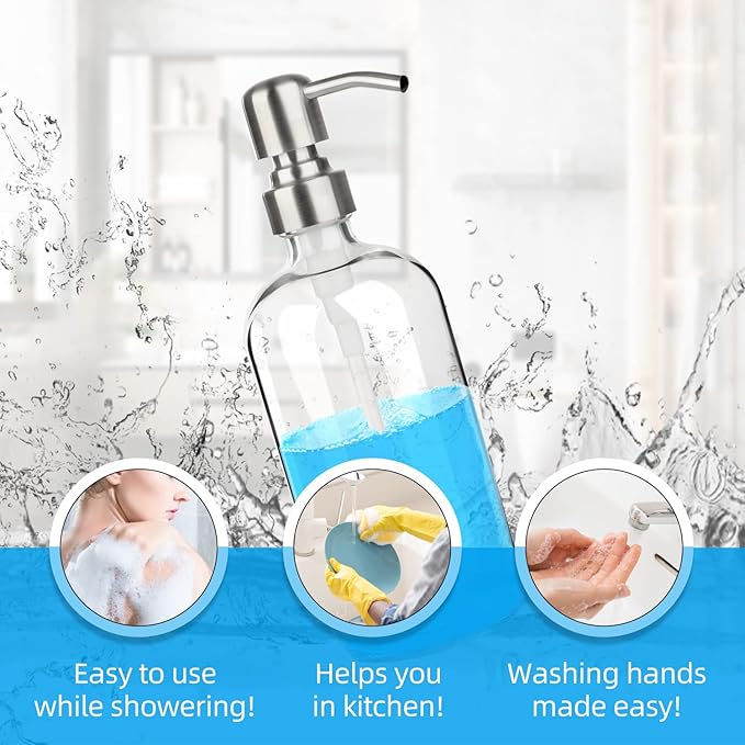ARKTEK Glass Soap Dispenser - Image 4