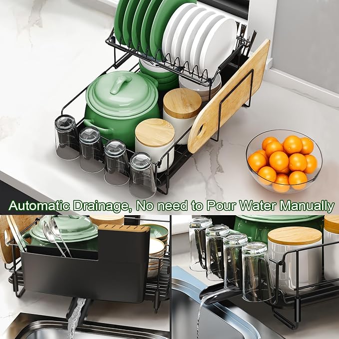 Runnatal 2-Tier Dish Drying Rack - Image 5