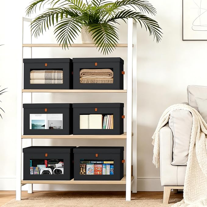 DIMJ Storage Bins with Lids - Image 5