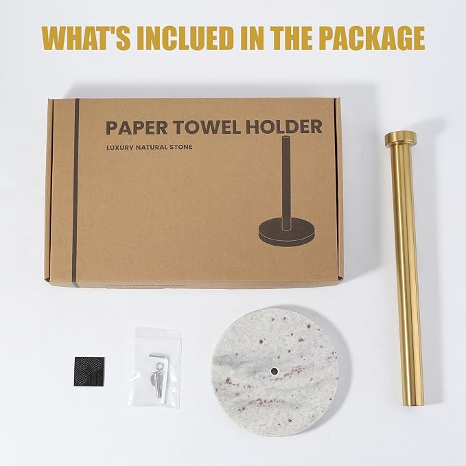 Koville Paper Towel Holder Countertop, Standing Paper Roll Holder - Image 9