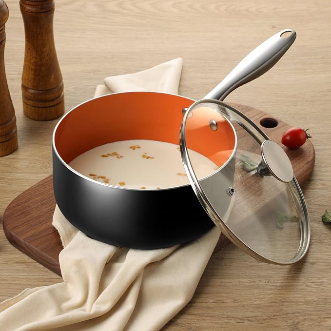 MICHELANGELO 1 Quart Saucepan - Image 6