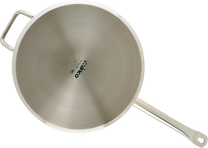 Winco Heavy-Duty Stainless Steel Sauce Pan - Image 5