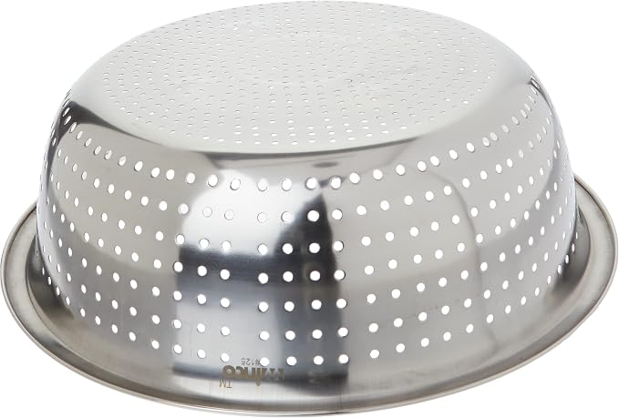 Winco Chinese Colander with 2.5 mm Holes, Stainless Steel - Image 5