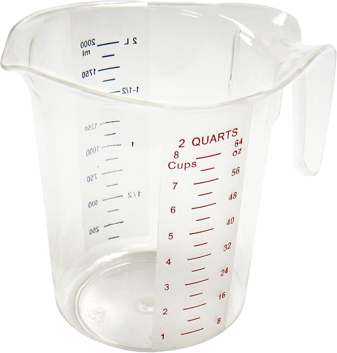 Winco PMCP-200 Measuring Cup, Polycarbonate by Winco