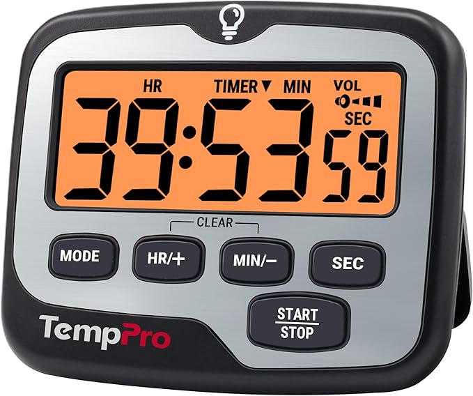 TempPro TM01 Kitchen Timers for Cooking by TempPro