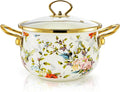 SOUJOY 2.8 Quart Enamel Stockpot by SOUJOY