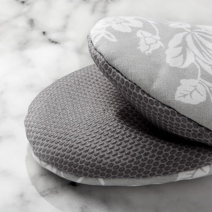 Martha Stewart Floral Vine Mini Oven Mitt 2-Pack Set - Image 3